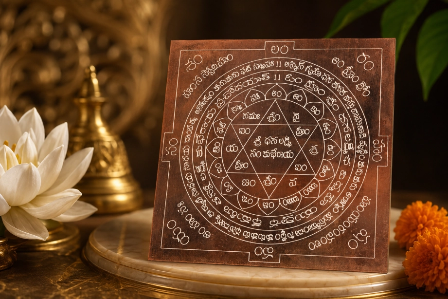 Handmade Copper Yantras